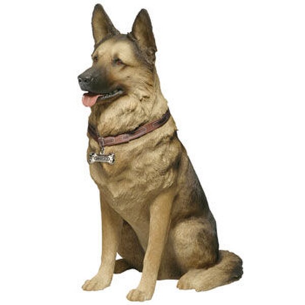 German Shepherd Dog Life-Size Statue Sandicast